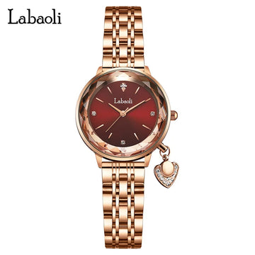 LABAOLI Rose Gold Watch Women Watches Ladies Creative Steel Women's Bracelet Watches Female Clock Relogio Feminino Montre Femme