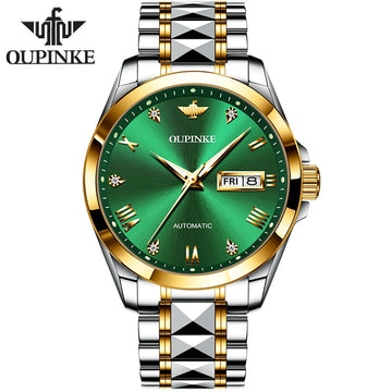 Seiko NH35A Movement Watch Luxury Sapphire Crystal Mechanical Watch Automatic Diver Waterproof Business Sport Wristwatch OUPINKE