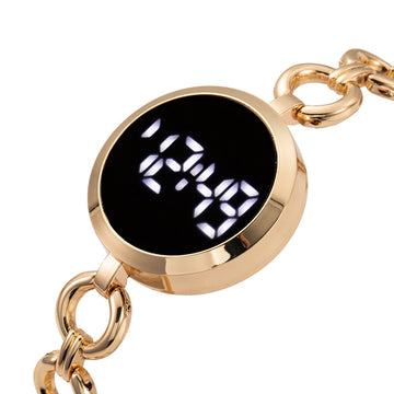 Rose Gold Digital Wristwatch